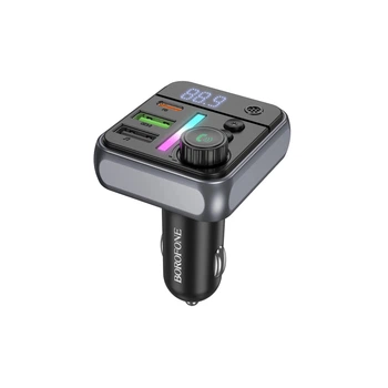 FM модулятор BOROFONE BC50, Black, Box