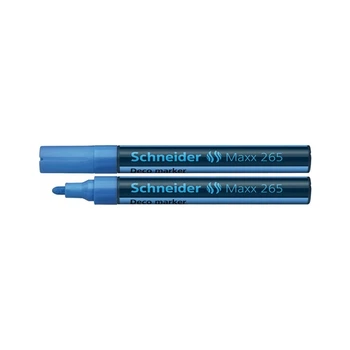 Маркери Schneider Electric MAXX 265 крейдовий 2-3 мм, блакитний s126510
