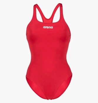 Купальник закритий жіночий Arena Team Swim Pro Solid Red 40 Червоний 004760-450
