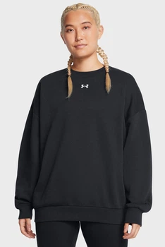 Кофта женские Under Armour Ua Rival Fleece Os Crew S Черный 1386463-001