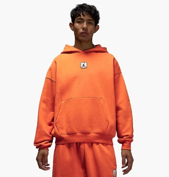 Кофта мужская Jordan Brooklyn Fleece Mens Graphic Pullover Hoodie Orange S Помаранчевий HV0544-805