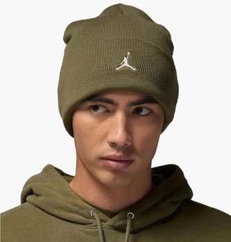Шапка Jordan Peak Essential Beanie Olive ONE SIZE Оливковий FN4672-222