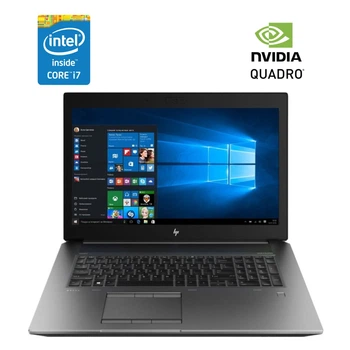 Мобильная рабочая станция HP ZBook 15 G6 / 15.6" (1920x1080) IPS / Intel Core i7-9850H (6 (12) ядер по 2.6 - 4.6 GHz) / 32 GB DDR4 / 512 GB SSD NVMe / nVidia Quadro T2000, 4 GB DDR5, 128-bit / WebCam / Win 11 Pro б/у