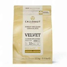 Натуральний білий шоколад Callebaut Velvet 32% 1 кг