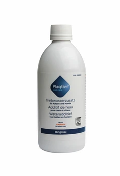 Засіб для догляду за ротовою порожниною Plaqtiv+ Water Additive для собак та котів 500 мл