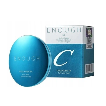 Пудра зі змінним блоком Enough Collagen 3X Moisture Two-way Cake SPF28 PA++ #13N 13g+13g