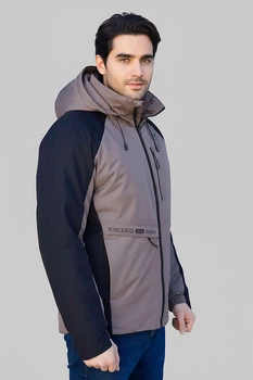 Чоловіча Куртка Sun`s House розмір: 3XL Бежевий (арт. RC-R1-177-beige)