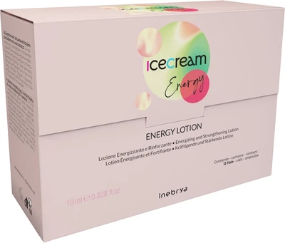 Лосьйон проти випадіння волосся Inebrya Energy Lotion Intensive Effect 10 мл x 12 ампул