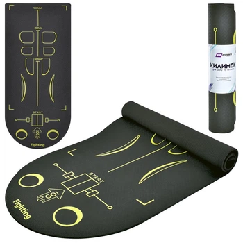Килимок для фітнесу та йоги Profi Sport TPE 6мм GM-4590