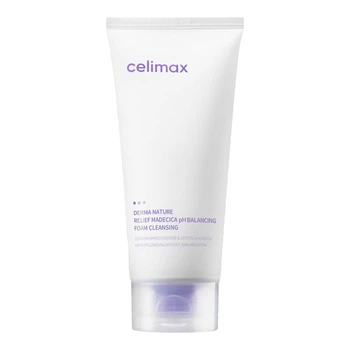 Успокаивающая очищающая пенка с центеллой celimax Derma Nature Relief Madecica pH Balancing Foam Cleansing 150 мл