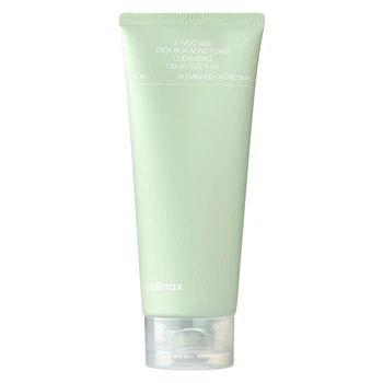 Очищувальна пінка з центелою проти акне та висипань celimax Ji Woo Gae Cica BHA Acne Foam Cleansing, 150 мл