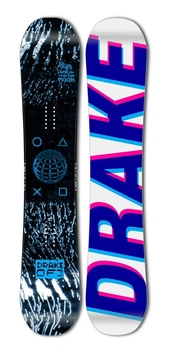 Сноуборд Drake DF3 158 Black/blue/white (76271004)
