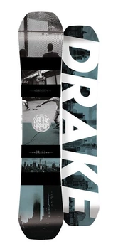 Сноуборд Drake URBAN 154 Grey/white (76291021)