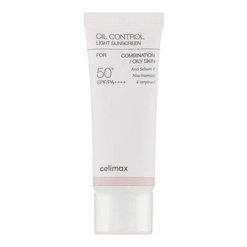 Себорегулирующий солнцезащитный крем с матовым финишем celimax Oil Control Light Sunscreen, 40 мл