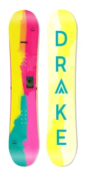 Сноуборд Drake CHARM 142 Yellow/pink/blue (76261014) O