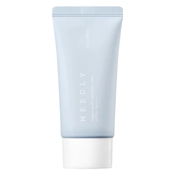Зволожуючий сонцезахисний крем з рослинним скваланом Needly Vegan Mild Moisture Sun SPF 50+ PA++++, 50 мл