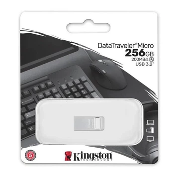 Флеш память 256Gb Kingston USB 3.2 DT Micro (200Mb/s) (57814)