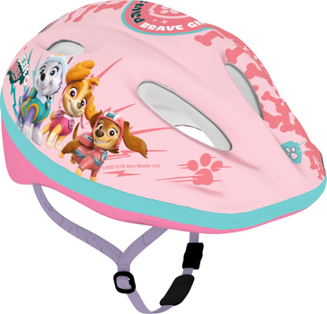 Kask rowerowy Paw Patrol Girls 52-56 cm Różowy (5905427340003)