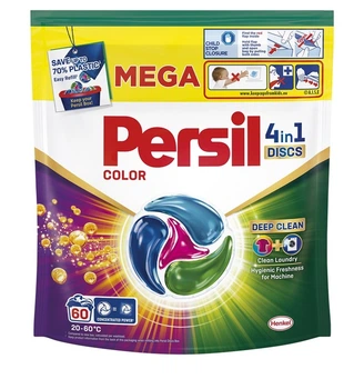 Диски для прання Persil 4in1 Discs Color Deep Clean 60 шт (9000101830880)