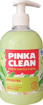 Рідке крем-мило Pinka Clean зелений чай 500 мл. (4823097601631)