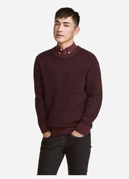 Джемпер мужской Бордо H&M М (0429968)