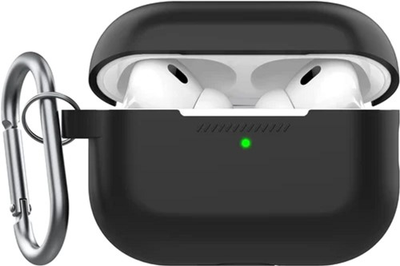 Etui KeyBudz Elevate Series Keychain do AirPods Pro 2 Black (APP2_S8_BLK)