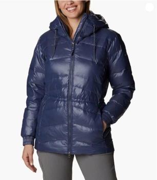 Куртка жіноча пуховик Columbia розмір 2XL (52/54) Синя
