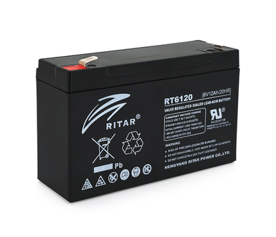Аккумулятор AGM 6V 12Ah Ritar RT6120A (02969)