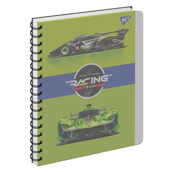 Зошит для записів YES А5/144 пл.обкл. Racing team