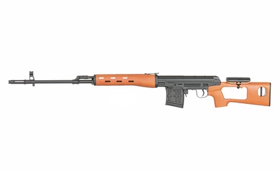 Спрінгова снайперська гвинтівка СВД/SWD Bolt Action - Real Wood [AGM] (для страйкболу)