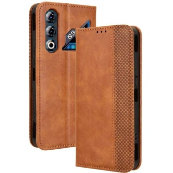 Чехол-книжка Deexe Retro Style для ZTE Nubia Neo 3 GT - Brown