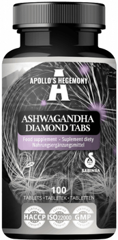 Suplement diety Apollo's Hegemony Ashwagandha Diamond 100 tabletek (8721077930589)