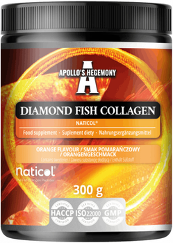 Suplement diety Apollo's Hegemony Fish Collagen Smak pomarańczowy 300 g (8721077931364)