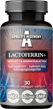Suplement diety Apollo's Hegemony Lactoferrin+ 30 kapsułek (8721077930794)