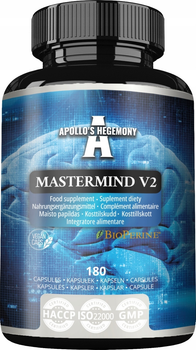 Suplement diety Apollo's Hegemony Mastermind v2 180 kapsułek (8721077931036)