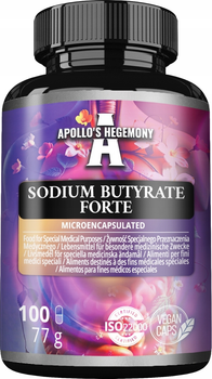 Suplement diety Apollo's Hegemony Sodium Butyrate Forte 100 kapsułek (8721077931258)