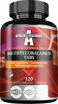 Suplement diety Apollo's Hegemony Methylcobalamin 120 tabletek (8721077931265)