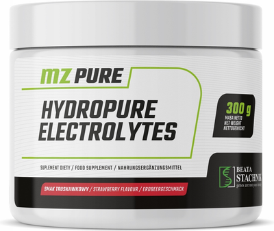 Дієтична добавка MZ Pure Sports HydroPure Electrolytes Смак полуниці 300 г (5905806911893)