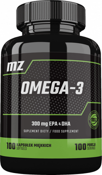 Suplement diety MZ Omega-3 100 kapsułek (5904873481643)