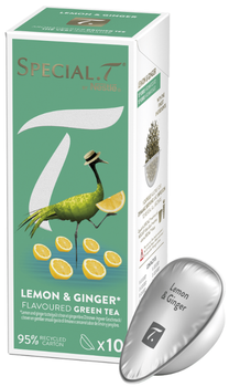 Чай в капсулах для кавоварок Dolce Gusto "Lemon & Ginger" 10 капсул (потрібен адаптер)