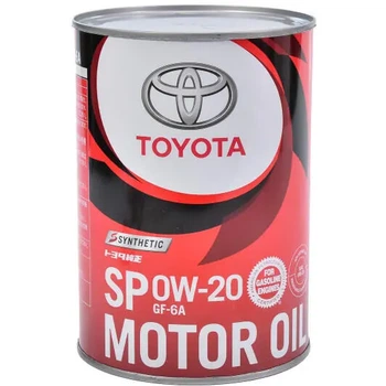 Олива моторна Toyota 0W-20 SP/GF-6A (1л.)