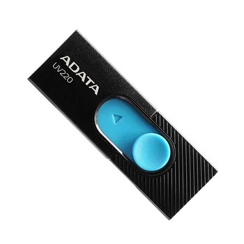 Флеш-накопичувач ADATA USB 2.0 AUV 220 32Gb Black/Blue (AUV220-32G-RBKBL)
