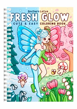 Раскраска Сияющие феи / Fresh Glow Fairies – 45 страниц