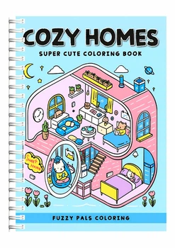 Розмальовка Затишні будиночки / Cozy Homes – 38 сторінок