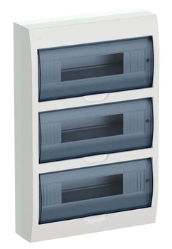 Щит UEC MKP12-N-36-40-05-U на 36-автоматов наружный распределительный бокс УЕК накладной внутренний шкаф для автоматов прозрачная дверца навесной