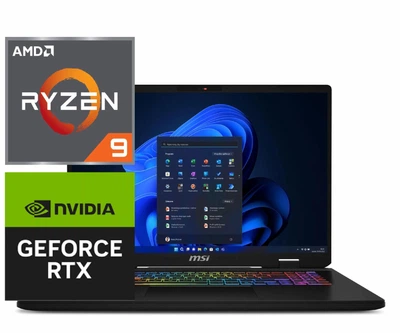 Ноутбук (2025) игровой MSI Crosshair A16 HX Ryzen 9-7945HX/ 24GB / 1TB+1TB/ Win11x Licensed/ RTX5060 / 16" 240Hz