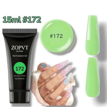 Полігель для нарощування нігтів ZOPVT 15g №172