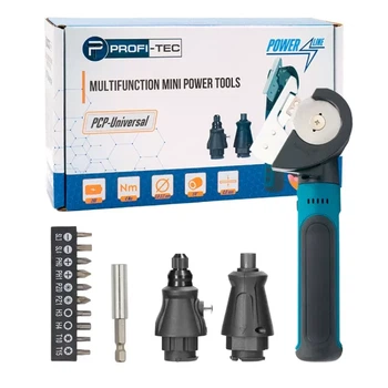 Акумуляторний міні-інструмент 3 в 1 PROFI-TEC PCP-Universal 4,8V (Міні різак + Бормашина + Викрутка)