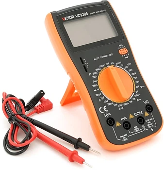 Мультиметр Victor VC9205, виміри: V, A, R, С, F