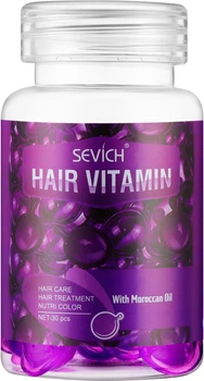Капсули для волосся "Стоп-пошкодження" - Sevich Hair Vitamin With Morocan Oil 30шт (1361789-12959023)